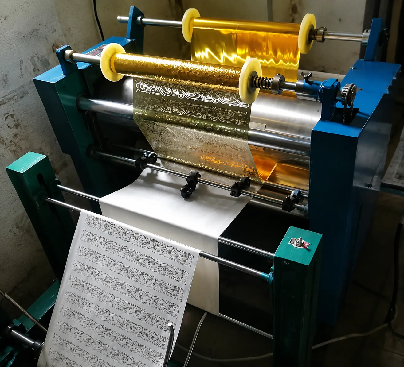 Mahjong tile production line