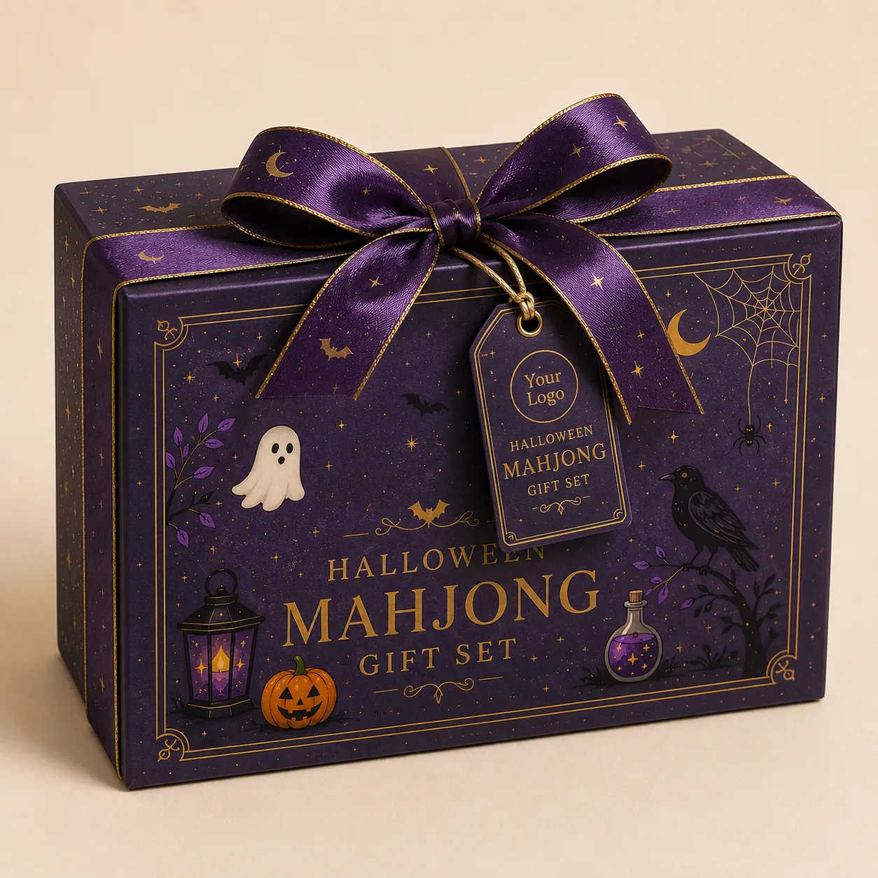 Ribbon-Wrapped Presentation Box