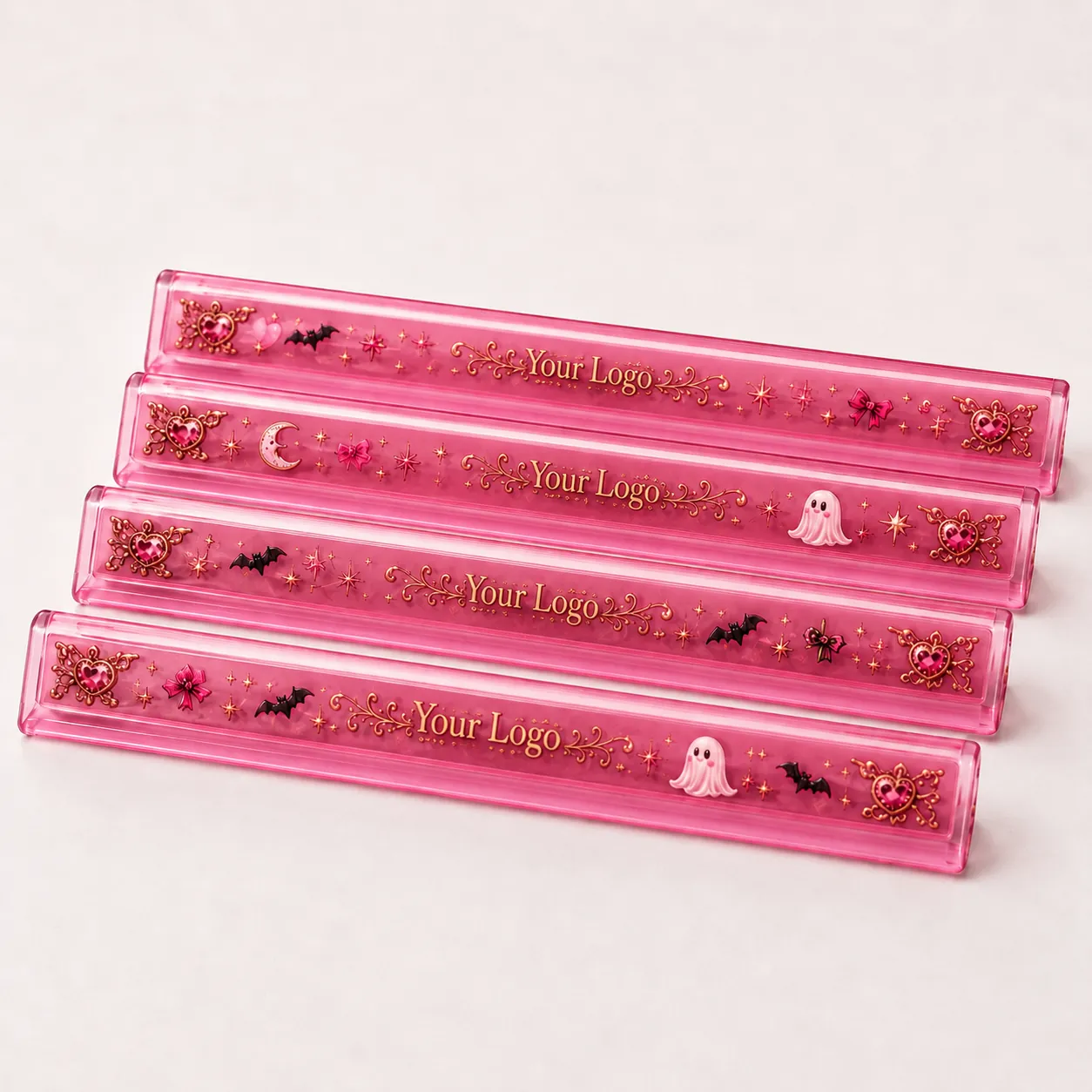 Playful Pink Halloween Set presentation