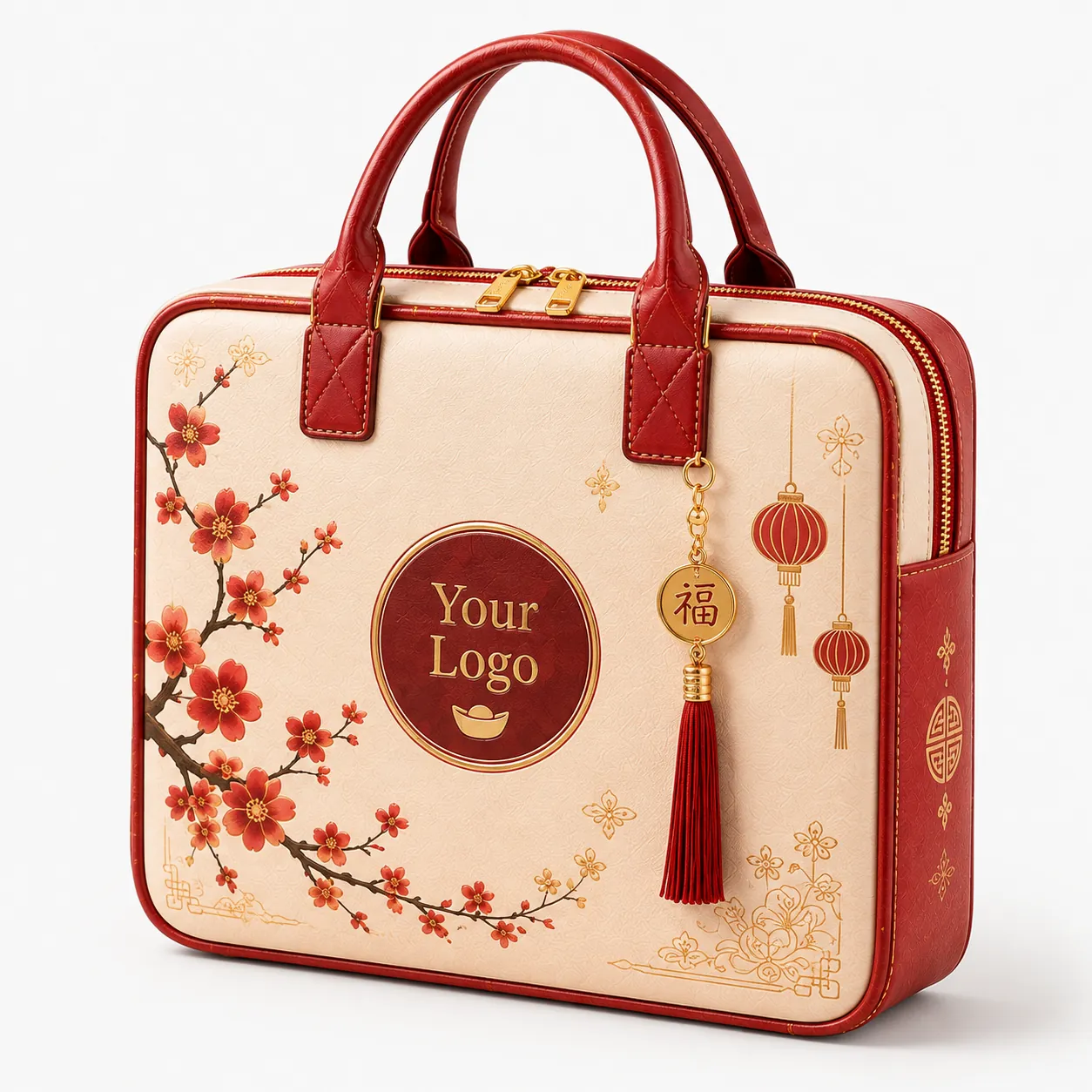 New Year Mahjong Bag