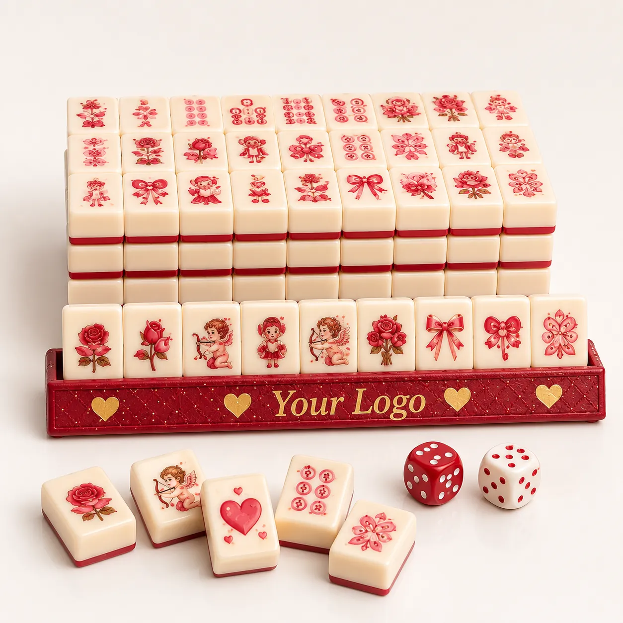 Valentine Mahjong Set