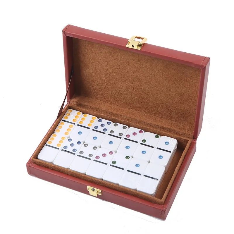 Premium Double-Six Domino Set in Presentation Case