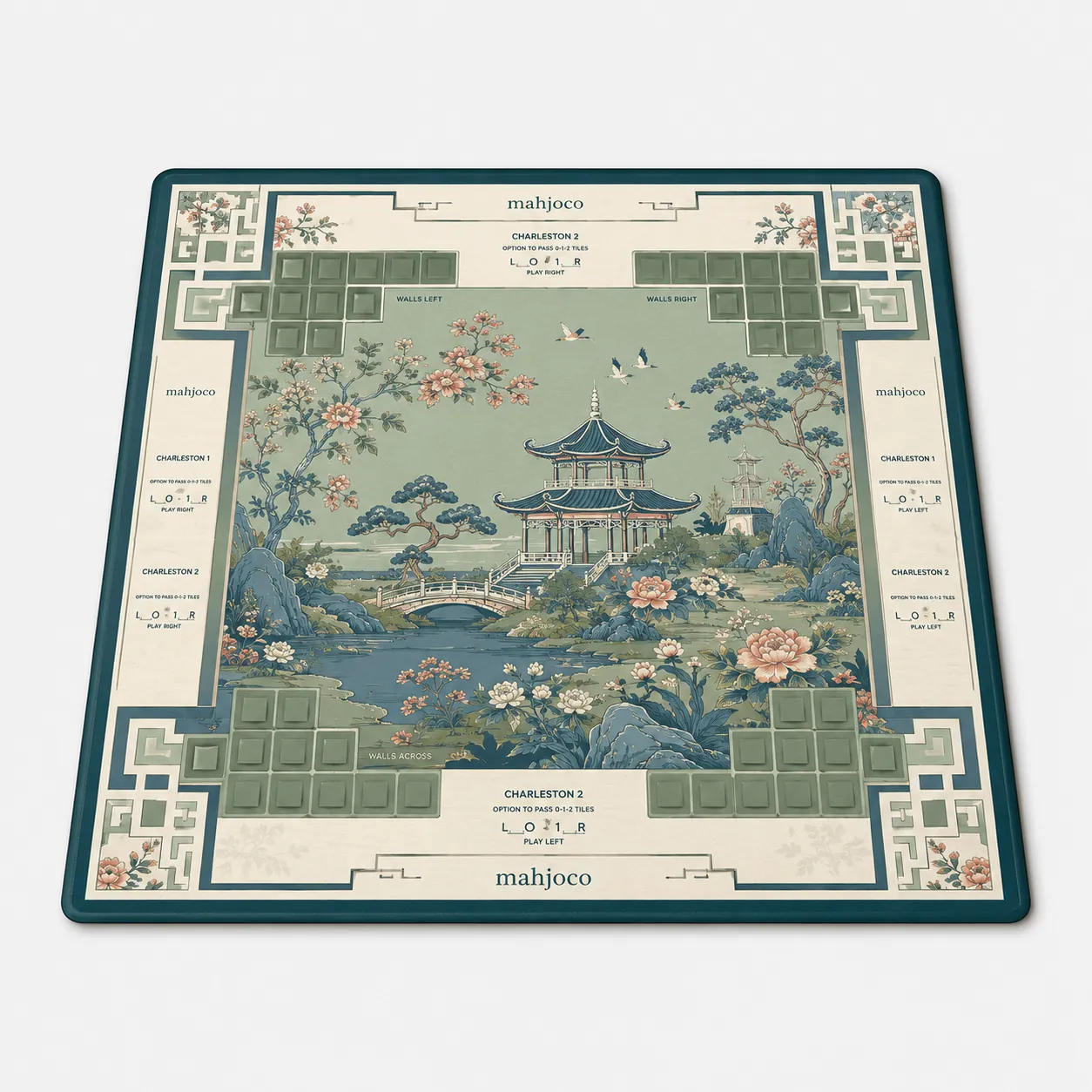 Mahjong mat for private label development