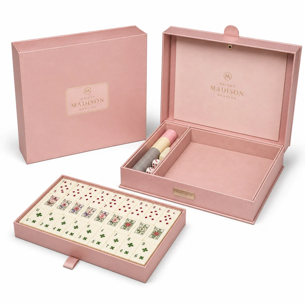 PU-Covered Mahjong Presentation Box