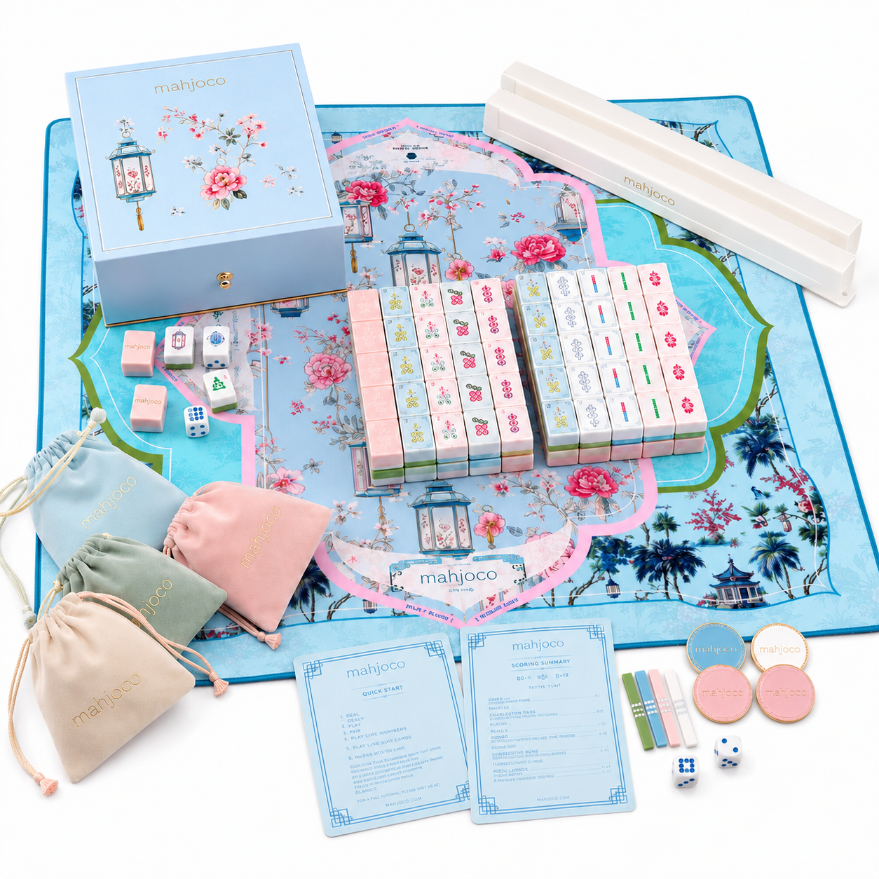 Floral Gift Box American Mahjong Starter Set