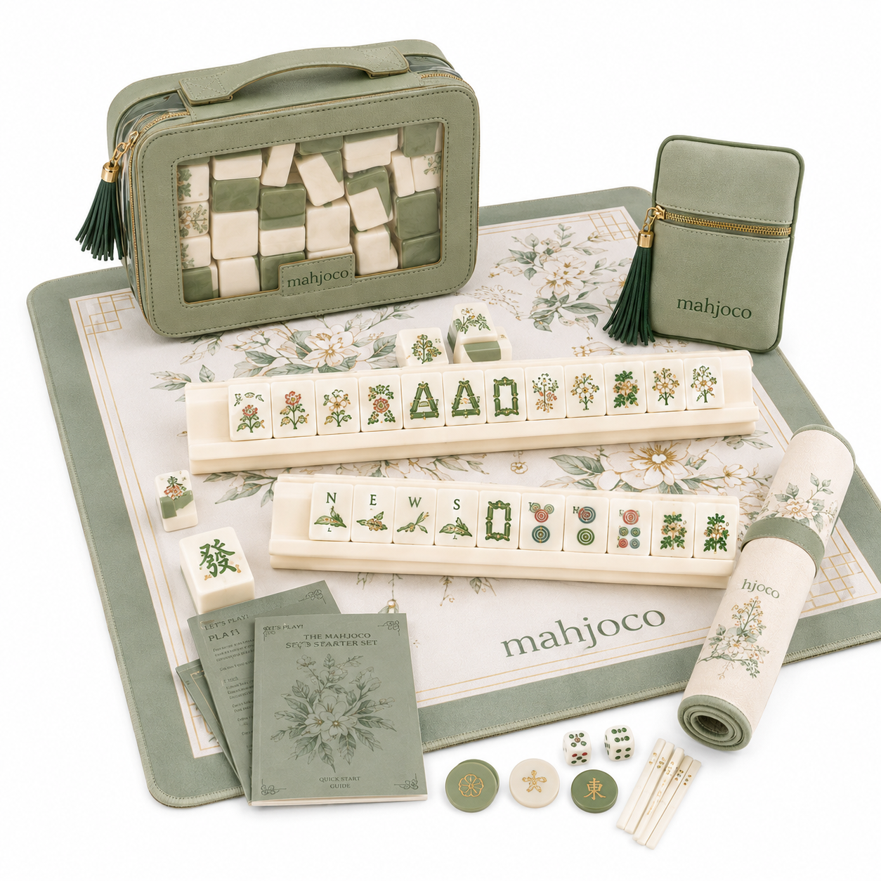 Botanical American Mahjong Starter Set
